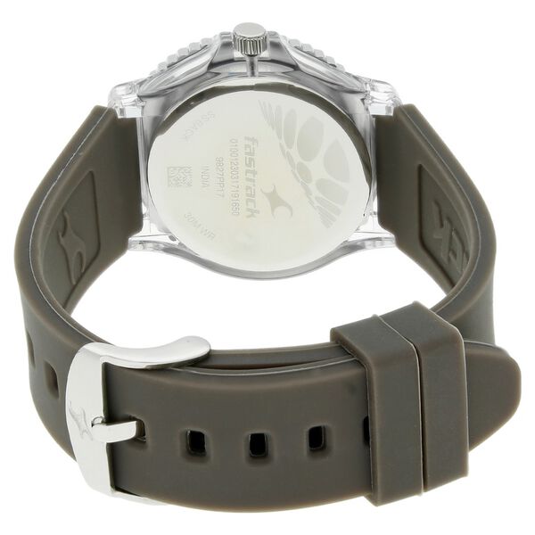Fastrack Quartz Analog Brown Dial Plastic Strap Watch for Girls - image number 3