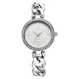 Fastrack Vyb Showstopper Quartz Analog Mother Of Pearl Dial Metal Strap Watch for Girls - image number 1