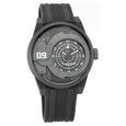 Fastrack Trendies Quartz Analog Black Dial Silicone Strap Watch for Guys - image number 1