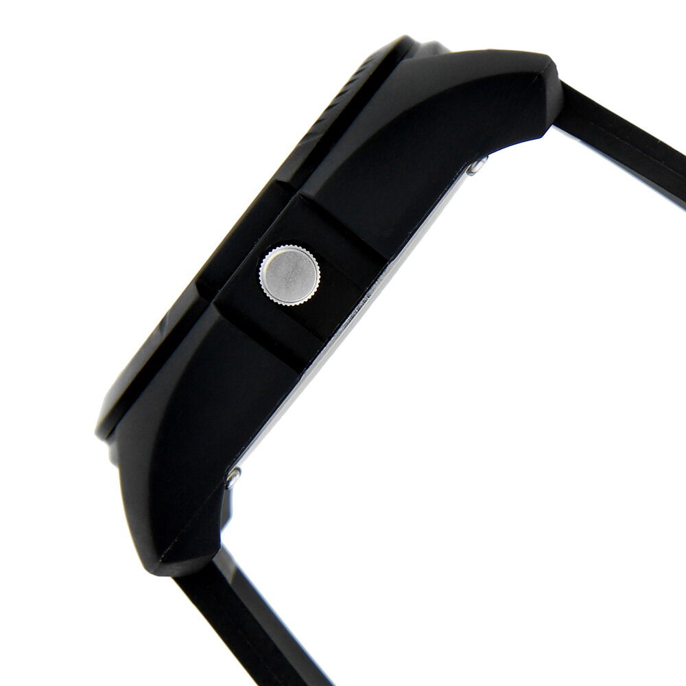 Fastrack black rubber watch sales