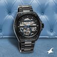 Fastrack Automatics Black Dial Black Stainless Steel Strap Watch For Guys - image number 2