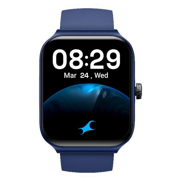 Fastrack Smartwatch Reflex Horizon with 4.17 cm UltraVU Display Built-in Alexa with 100 Plus Sports Modes With Blue Strap - image number 0