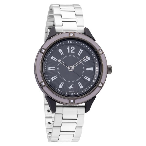 Fastrack Varsity Black Dial Quartz Analog Watch for Girls - image number 0