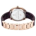 Fastrack Younique Quartz Analog Purple Mother Of Pearl Dial Two Toned Acetate & Metal Strap Watch For Girls - image number 5