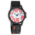 Fastrack Hashtag Quartz Analog Multicoloured Dial Silicone Strap Unisex Watch