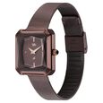 Fastrack Vyb Flare Quartz Analog Brown Dial Stainless Steel Strap Watch for Girls - image number 3
