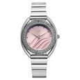 Vyb Eclipse By Fastrack Quartz Analog Grey Dial Rose Gold Stainless Steel Strap Watch For Girls