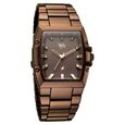 Vyb Challenger By Fastrack Quartz Analog Brown Dial Brown Metal Strap Watch For Guys - image number 2