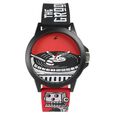 Fastrack Wicked Lines Quartz Analog Red Dial Silicone Strap Unisex Watch - image number 0