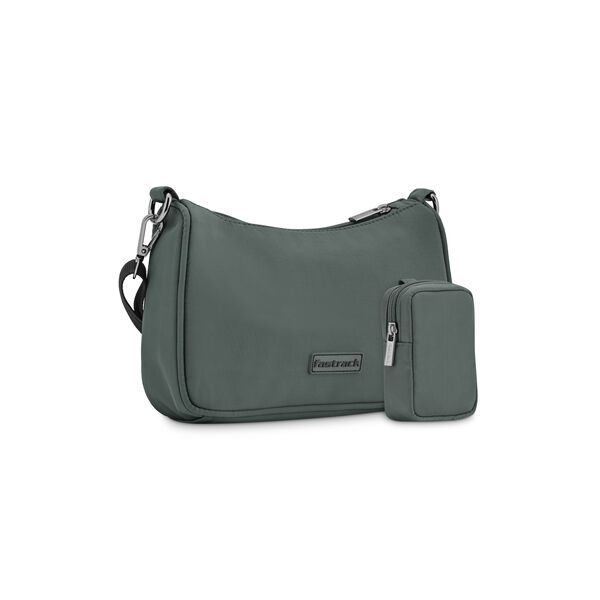 Fastrack Black Crossbody Sling Bag for Girls - image number 3