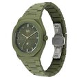 Vyb Hustler By Fastrack Quartz Analog Green Dial Metal Strap Watch For Guys - image number 3