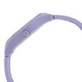 Fastrack Tees BTS Quartz Analog Purple Dial Purple Silicone Strap Watch for Girls - image number 3