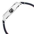 Fastrack I Love Me Quartz Analog Silver Dial Leather Strap Watch for Guys - image number 3