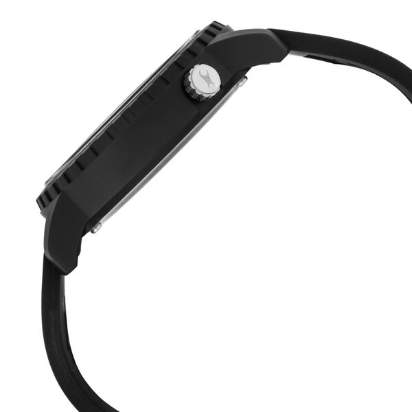 Fastrack Quartz Analog Black Dial Silicone Strap Watch for Unisex - image number 3