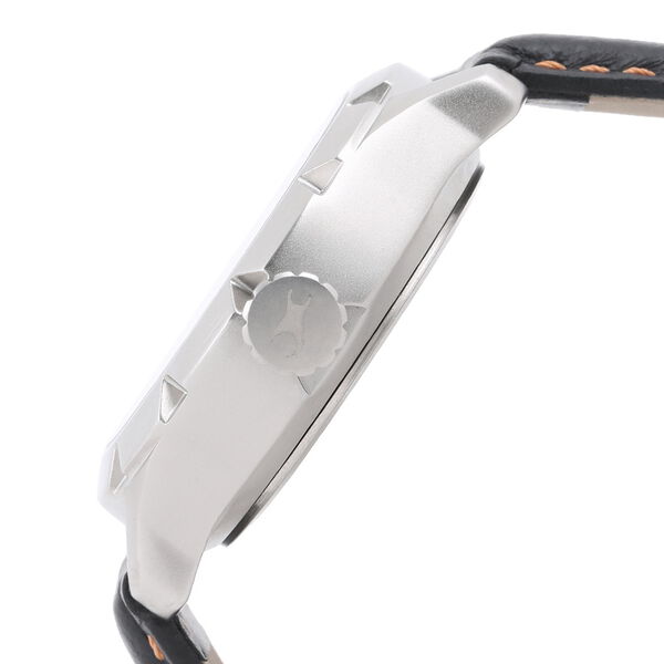Fastrack Quartz Analog Black Dial Leather Strap Watch for Guys - image number 2