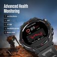 Fastrack Xtreme Pro with 3.6 cm AMOLED Display, Rugged Design, SingleSync BT Calling, Functional Crown with Black Strap - image number 5