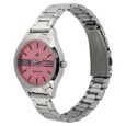 Fastrack Quartz Analog Pink Dial Stainless Steel Strap Watch for Girls - image number 1