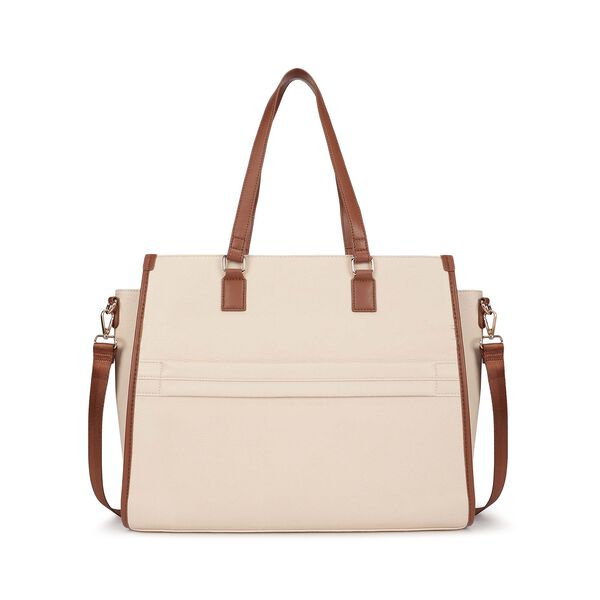 Powercarry laptop tote - beige - image number 5