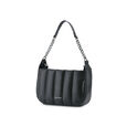 Fastrack Quilt Crush Shoulder Bag in Black - image number 3