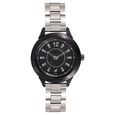 Varsity Black Dial Stainless Steel Strap Watch for Girls - image number 1