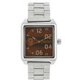 Fastrack Bare Basics Quartz Analog Beige Dial Leather Strap Watch for Guys