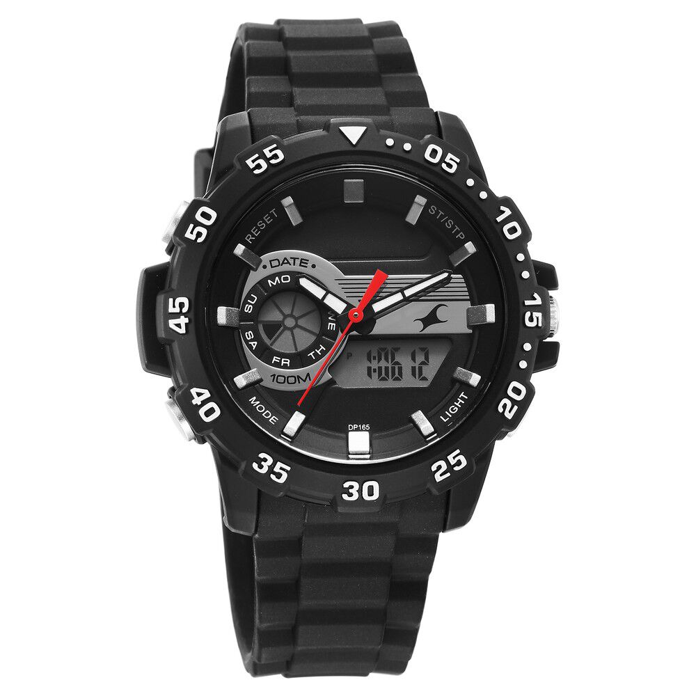 Analog and digital watch in fastrack discount