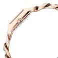 Vyb Prodigy By Fastrack Quartz Analog Maroon Dial Rose Gold Metal Strap Watch For Girls - image number 4