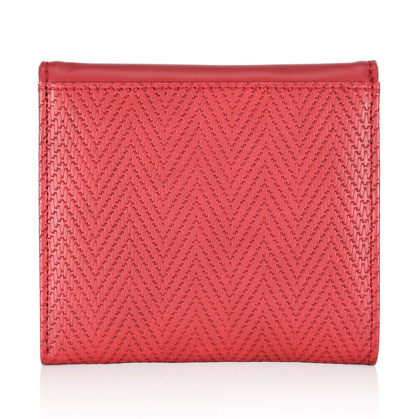 Fastrack  Red Textured Wallet - image number 2