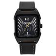 Fastrack Gamify Quartz Analog with Day and Date Black Dial Leather Strap Watch for Guys - image number 1
