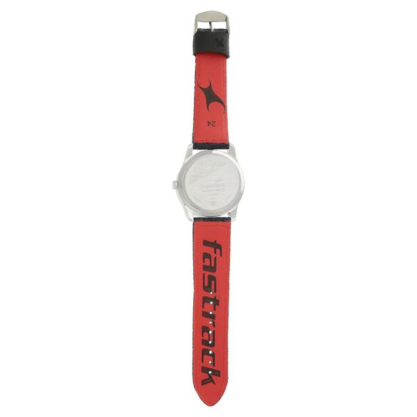 Fastrack Denim Quartz Analog Grey Dial Denim Strap Watch for Guys - image number 5