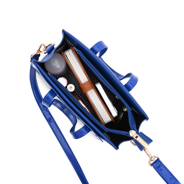 Blue Satchel Bag - image number 6