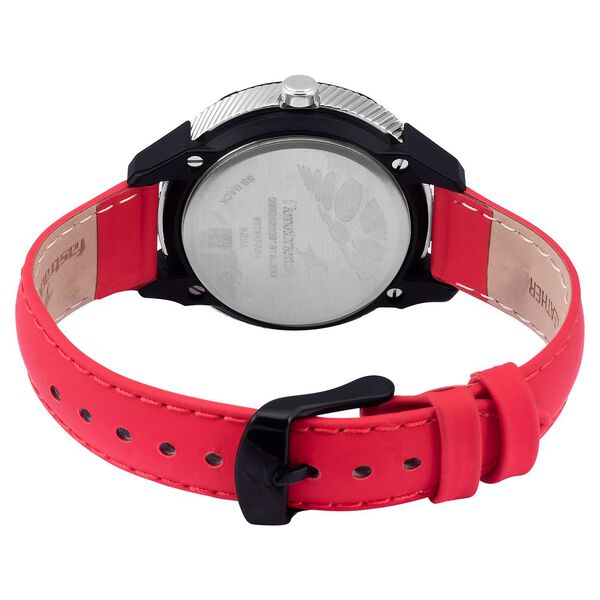 Fastrack Modular Quartz Analog Blue Dial Leather Strap Watch for Girls - image number 4