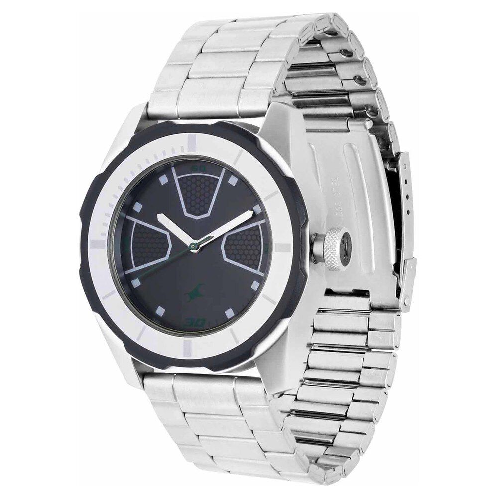 Fastrack 3099sm02 metal analog men's watch clearance