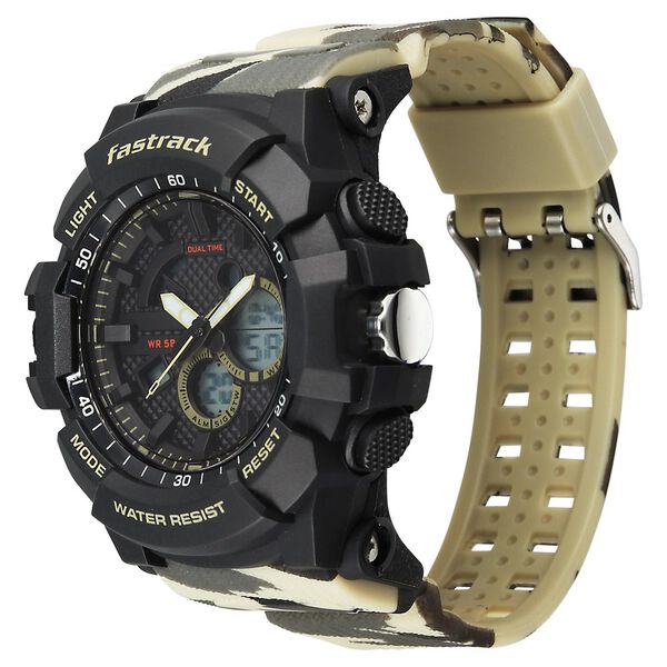 Fastrack Streetstyle Ana Digi watch with Camoflage look for Guys - image number 2