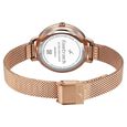 Fastrack Stunners Quartz Analog Pink Dial Rose Gold Stainless Steel Strap Watch For Girls - image number 5