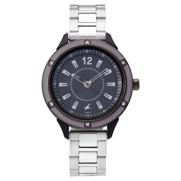 Fastrack Varsity Black Dial Quartz Analog Watch for Girls - image number 1