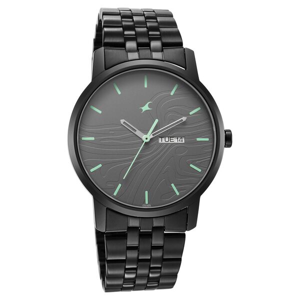 Fastrack Urban Camo Black Dial Watch for Guys - image number 0