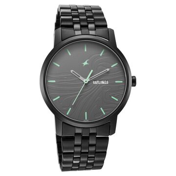 Fastrack Urban Camo Black Dial Watch for Guys