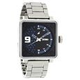 Fastrack Loopholes Quartz Analog with Day and Date Blue Dial Stainless Steel Strap Watch for Guys - image number 1