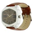 Fastrack Quartz Analog Brown Dial Leather Strap Watch for Guys - image number 1