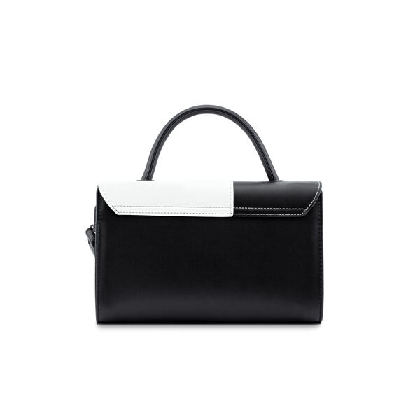 Fastrack Snap and Style Satchel in Black and  white - image number 4