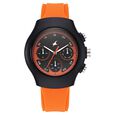 Fastrack Hype Multifunction with Black dial Black Silicon Strap watch for Guys