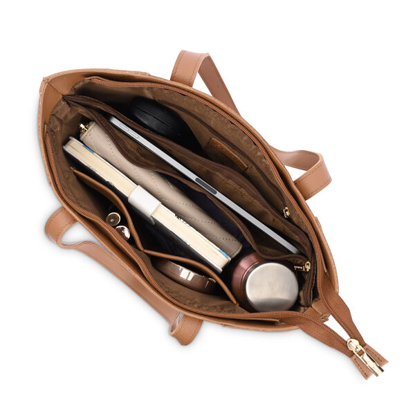 Fastrack Tan Large Tote Bag for Women - image number 6