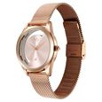 Fastrack Vyb Runway Quartz Analog Rose Gold Dial Stainless Steel Strap Watch For Girls - image number 3