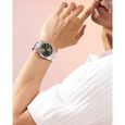 Fastrack Stunners X Quartz Analog Green Dial Stainless Steel Strap Watch For Guys - image number 5