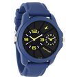 Fastrack Quartz Analog Black Dial Silicone Strap Watch for Guys - image number 1