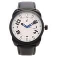 Fastrack Quartz Analog Grey Dial Leather Strap Watch for Guys