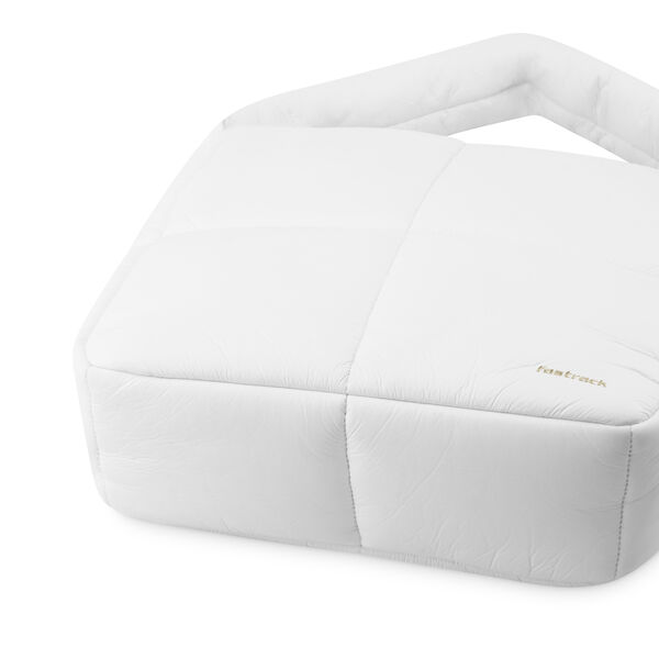 Fastrack Puffer Shoulder Bag in White - image number 5