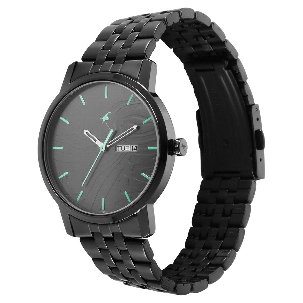 Fastrack watch in black chain clearance