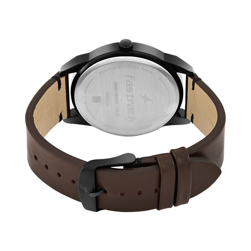 Leather Fastrack Titan 50m Wr Buy Online Fastrack Stunners Quartz